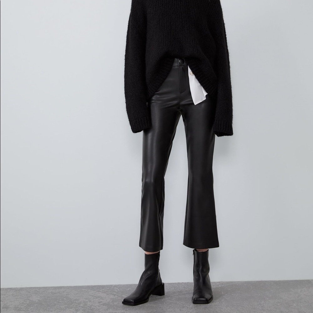 Zara Leather Pants